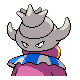 Slowking shiny back-facing sprite from Pokémon Platinum