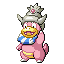 Slowking shiny front-facing sprite from Pokémon Ruby
