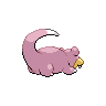 Slowpoke shiny back-facing sprite from Pokémon Black 2
