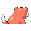 Slowpoke back-facing sprite from Pokémon FireRed