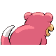 Slowpoke back-facing sprite from Pokémon SoulSilver