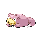 Slowpoke shiny front-facing sprite from Pokémon SoulSilver