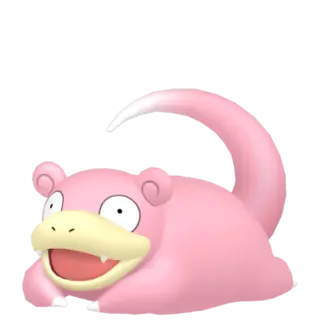 Slowpoke front-facing sprite from Pokémon X