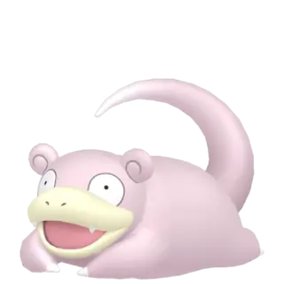 Slowpoke shiny front-facing sprite from Pokémon X