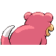 Slowpoke back-facing sprite from Pokémon Platinum