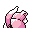 Slowpoke back-facing sprite from Pokémon Red