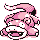 Slowpoke front-facing sprite from Pokémon Red