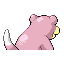 Slowpoke shiny back-facing sprite from Pokémon Ruby