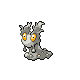 Slugma shiny front-facing sprite from Pokémon Pearl