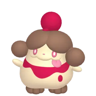 Slurpuff shiny front-facing sprite from Pokémon X