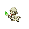 Smeargle front-facing sprite from Pokémon Black