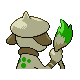Smeargle back-facing sprite from Pokémon Diamond