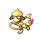 Smeargle shiny front-facing sprite from Pokémon Platinum