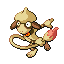 Smeargle shiny front-facing sprite from Pokémon Sapphire