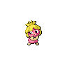 Smoochum front-facing sprite from Pokémon Black