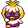 Smoochum front-facing sprite from Pokémon Crystal