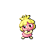 Smoochum shiny front-facing sprite from Pokémon Pearl
