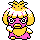 Smoochum shiny front-facing sprite from Pokémon Gold