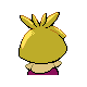 Smoochum back-facing sprite from Pokémon HeartGold