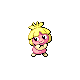 Smoochum shiny front-facing sprite from Pokémon Platinum