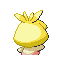 Smoochum shiny back-facing sprite from Pokémon Ruby