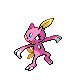 Sneasel shiny front-facing sprite from Pokémon Platinum