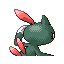 Sneasel back-facing sprite from Pokémon Ruby