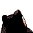 Snorlax back-facing sprite from Pokémon Crystal