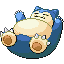 Snorlax shiny front-facing sprite from Pokémon Emerald