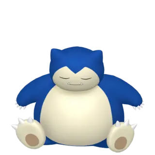 Snorlax shiny front-facing sprite from Pokémon Legends: Arceus
