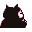 Snorlax back-facing sprite from Pokémon Red