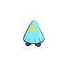 Snorunt shiny back-facing sprite from Pokémon Black