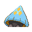 Snorunt shiny back-facing sprite from Pokémon Sapphire