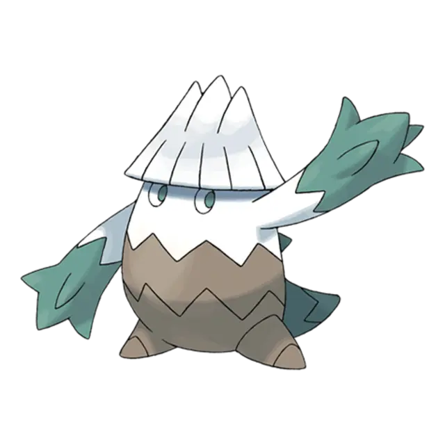 Snover, the Frost Tree Pokémon — Grass/Ice-type Pokémon official artwork