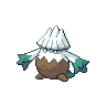 Snover front-facing sprite from Pokémon White