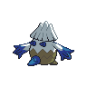 Snover shiny back-facing sprite from Pokémon White