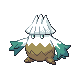 Snover front-facing sprite from Pokémon Diamond