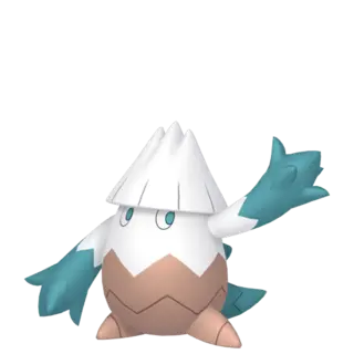 Snover front-facing sprite from Pokémon Y