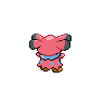 Snubbull back-facing sprite from Pokémon Black 2