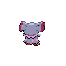 Snubbull shiny back-facing sprite from Pokémon Black 2