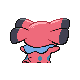 Snubbull back-facing sprite from Pokémon Pearl