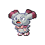 Snubbull shiny front-facing sprite from Pokémon Emerald