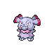 Snubbull shiny front-facing sprite from Pokémon HeartGold
