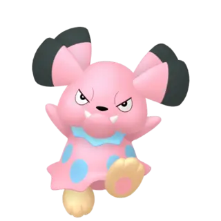 Snubbull front-facing sprite from Pokémon Omega Ruby