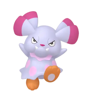 Snubbull shiny front-facing sprite from Pokémon Omega Ruby