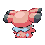 Snubbull back-facing sprite from Pokémon Sapphire