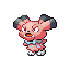 Snubbull front-facing sprite from Pokémon Sapphire