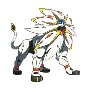 Solgaleo official artwork