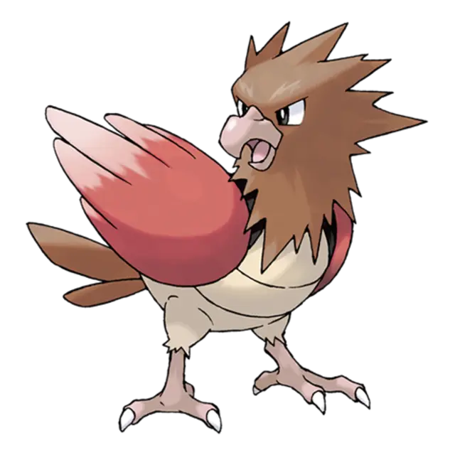 Spearow, the Tiny Bird Pokémon — Normal/Flying-type Pokémon official artwork