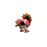 Spearow back-facing sprite from Pokémon Black 2